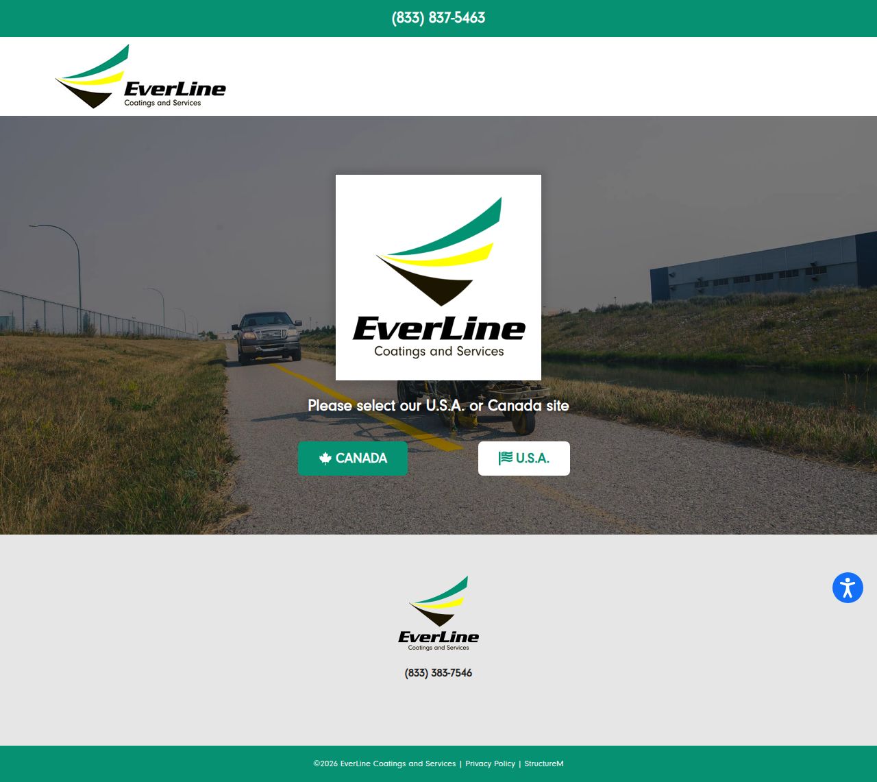 EverLine Coatings's site as it was sampled