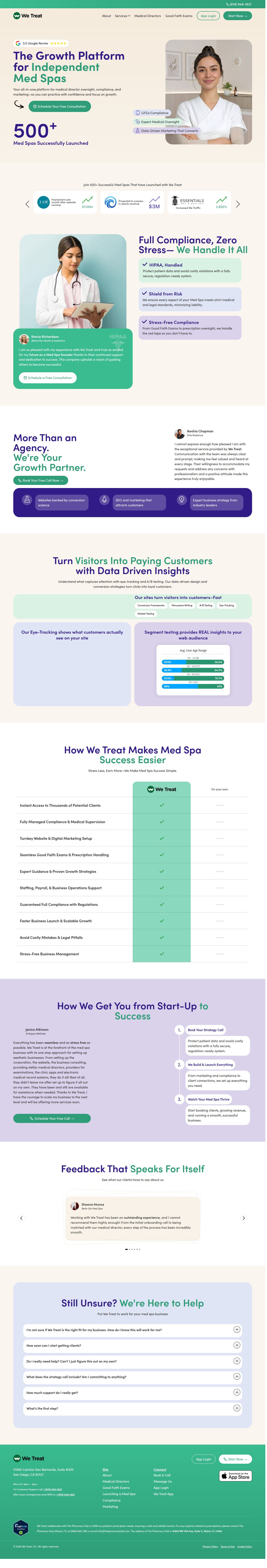 Med Spa Consulting & Compliance Solutions's site as it was sampled