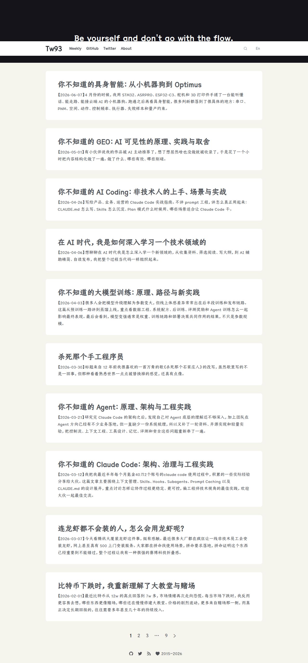 Tw93's site as it was sampled