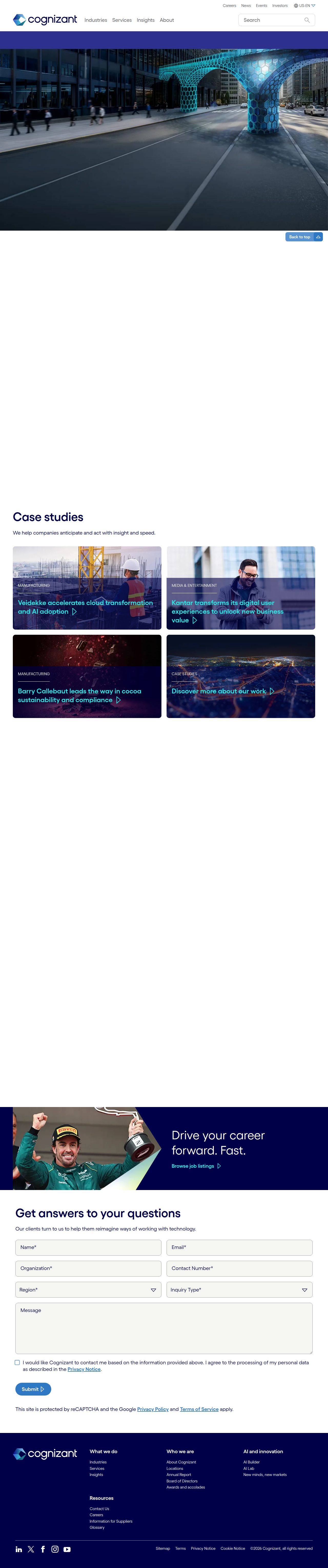 www.cognizant.com's site as it was sampled