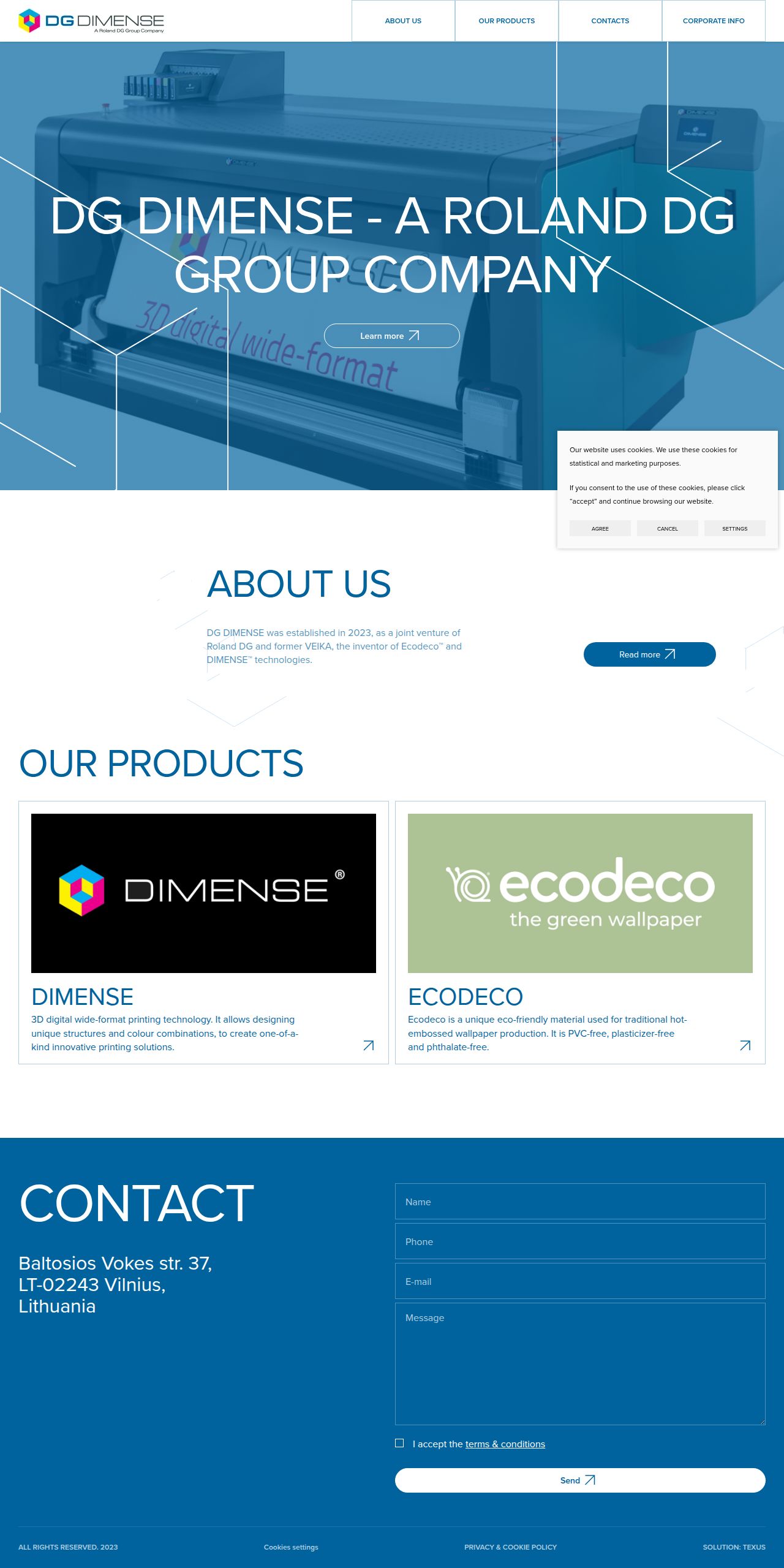 English language's site as it was sampled