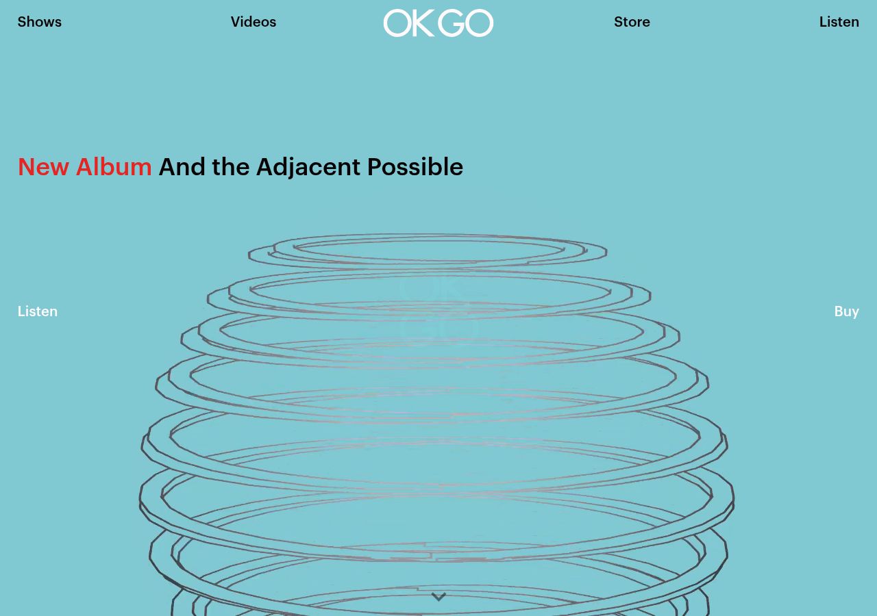 OK Go's site as it was sampled