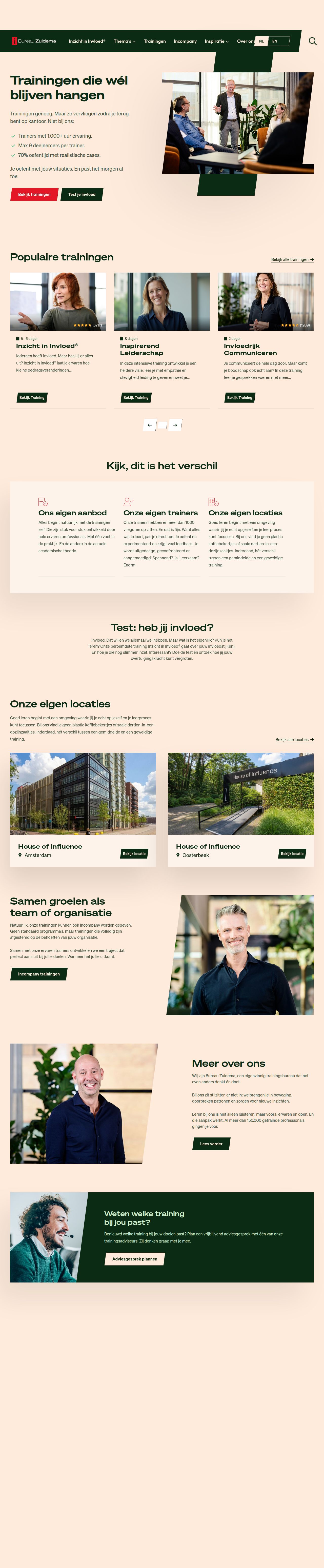 Bureau Zuidema's site as it was sampled