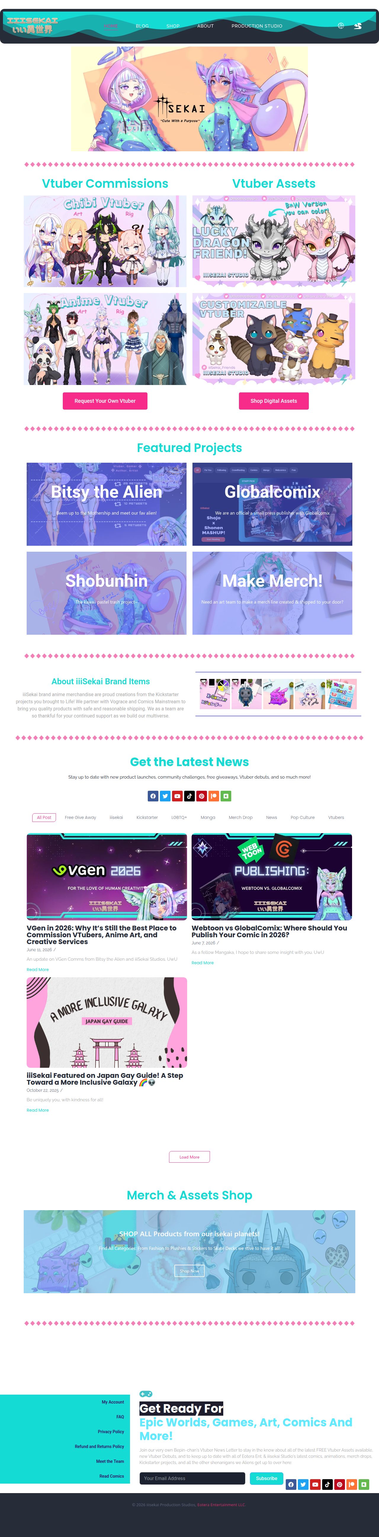 Anime Shop || iiisekai's site as it was sampled