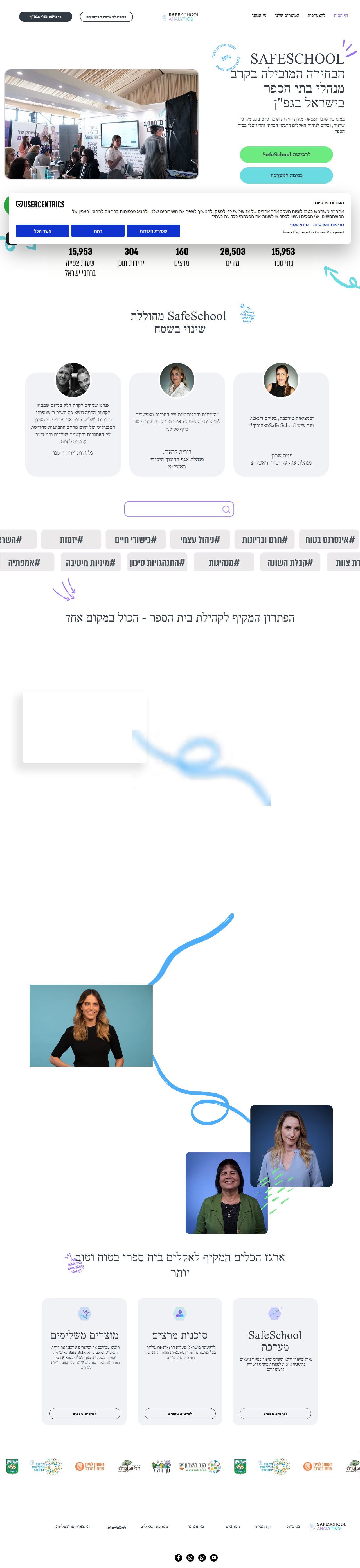 SAFE SCHOOL's site as it was sampled