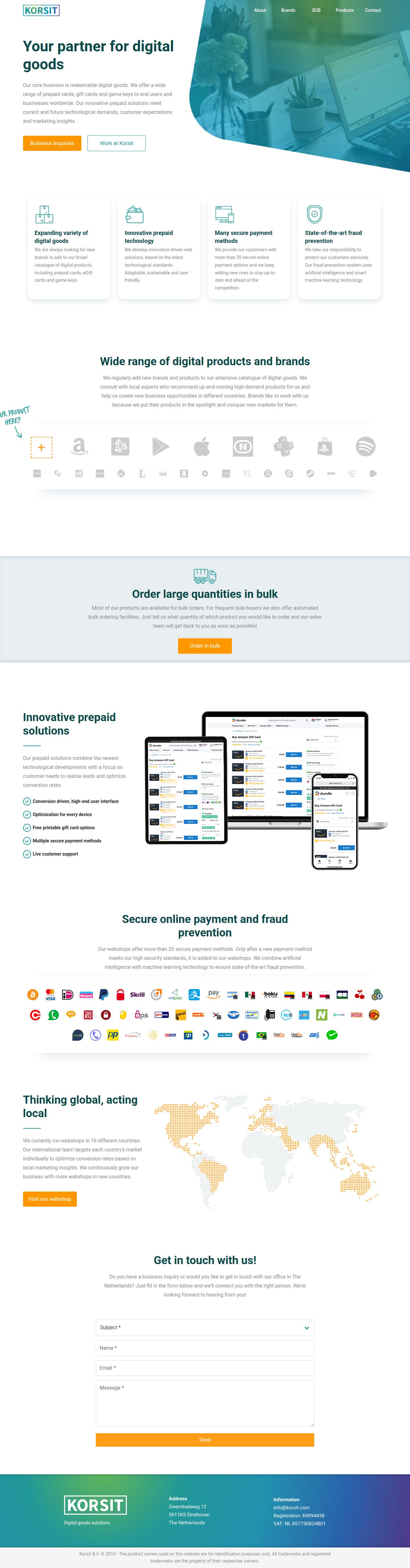 KORSIT's site as it was sampled