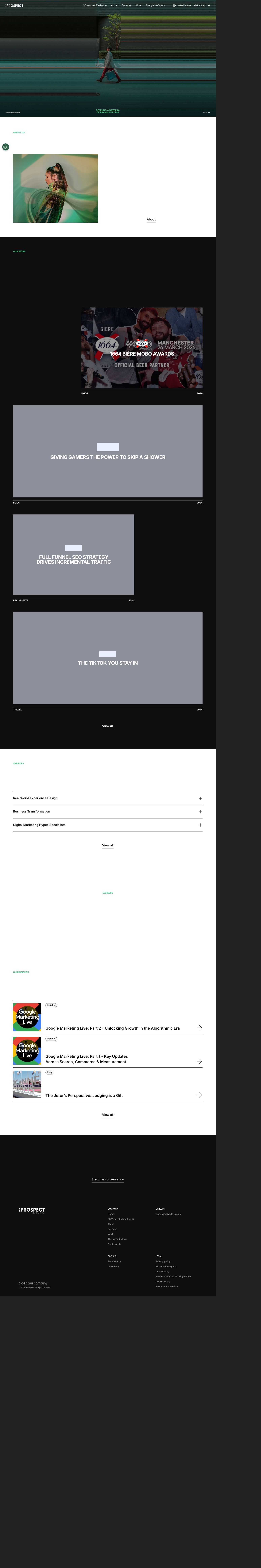 iProspect - Accelerating growth at the new intersection of media's site as it was sampled