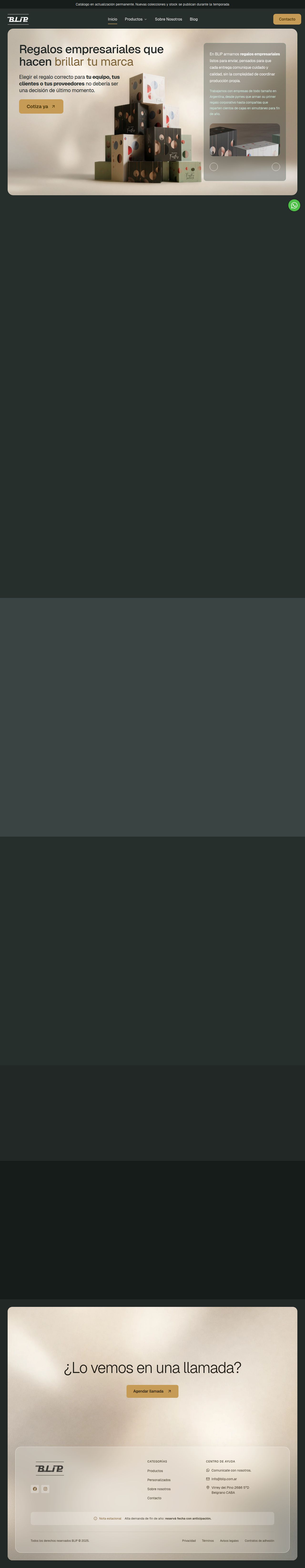 BLIP's site as it was sampled